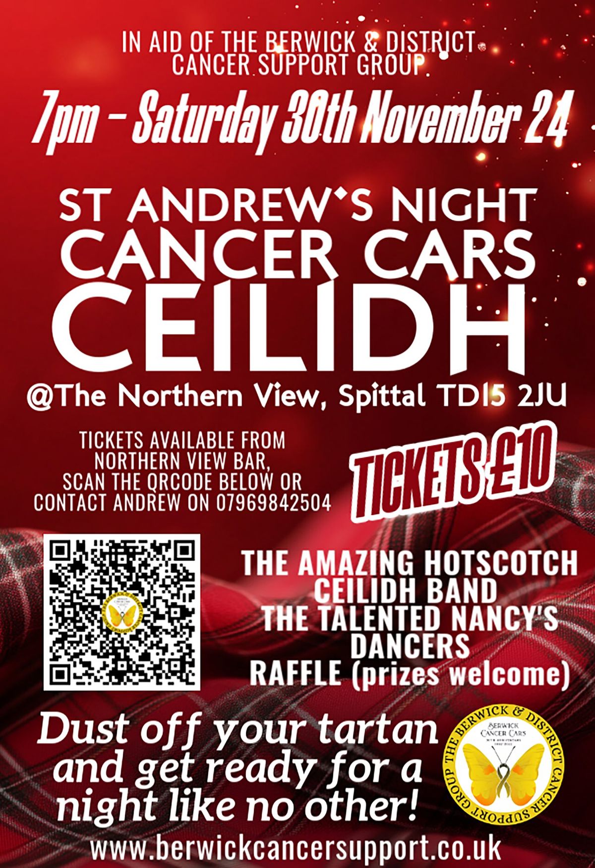 Cancer Cars 'St Andrew's Ceilidh'