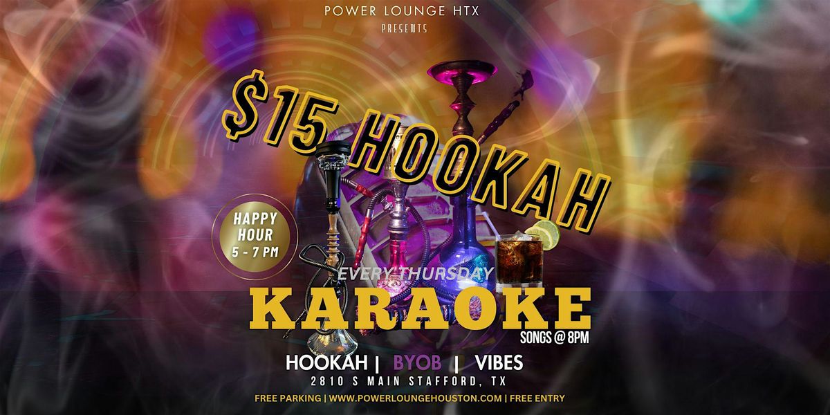 Karaoke + Freestyle Set X Power Lounge HTX X Thirsty Thursdays