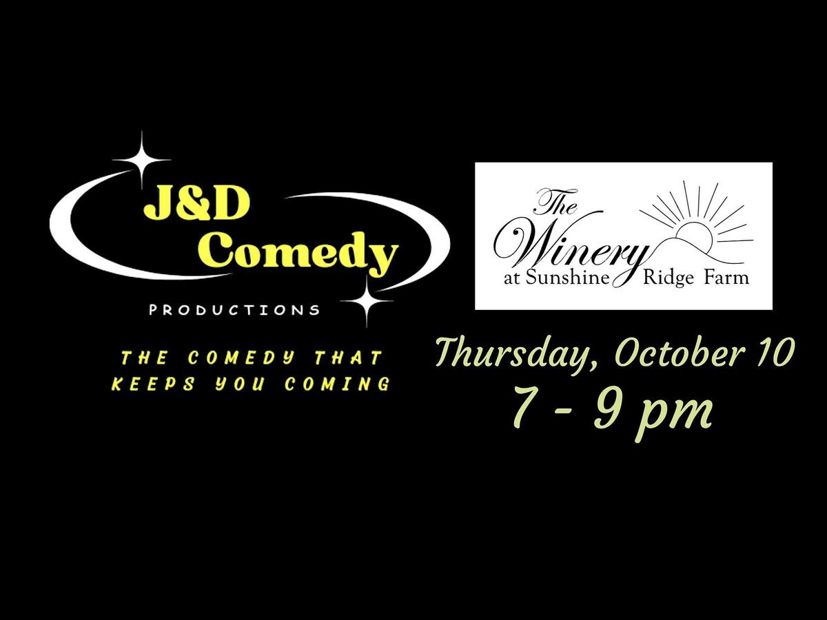 Free Comedy Open Mic at The Winery at Sunshine Ridge Farm