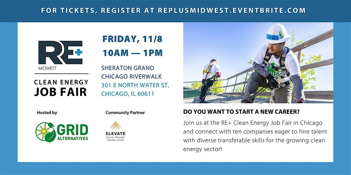 RE+  Midwest: Clean Energy Job Fair