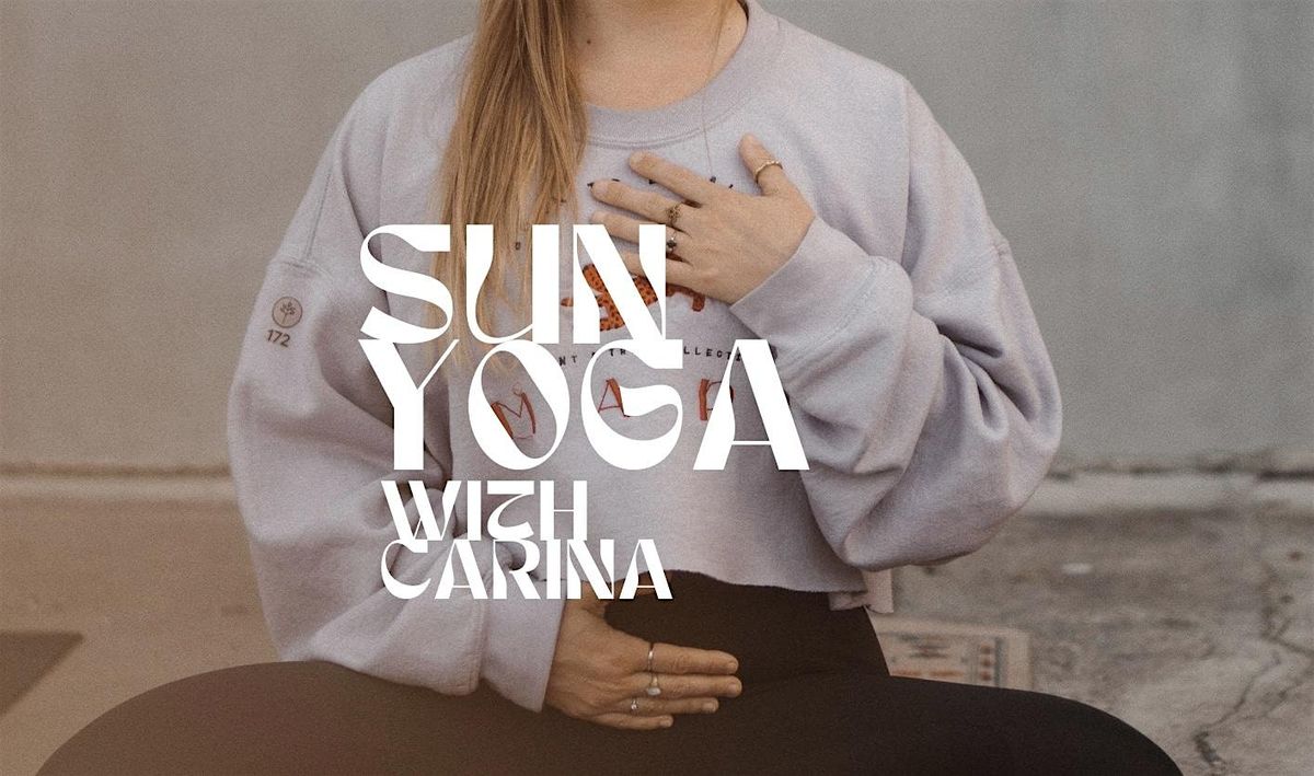 SUN yoga with Carina at canela art studio Munich