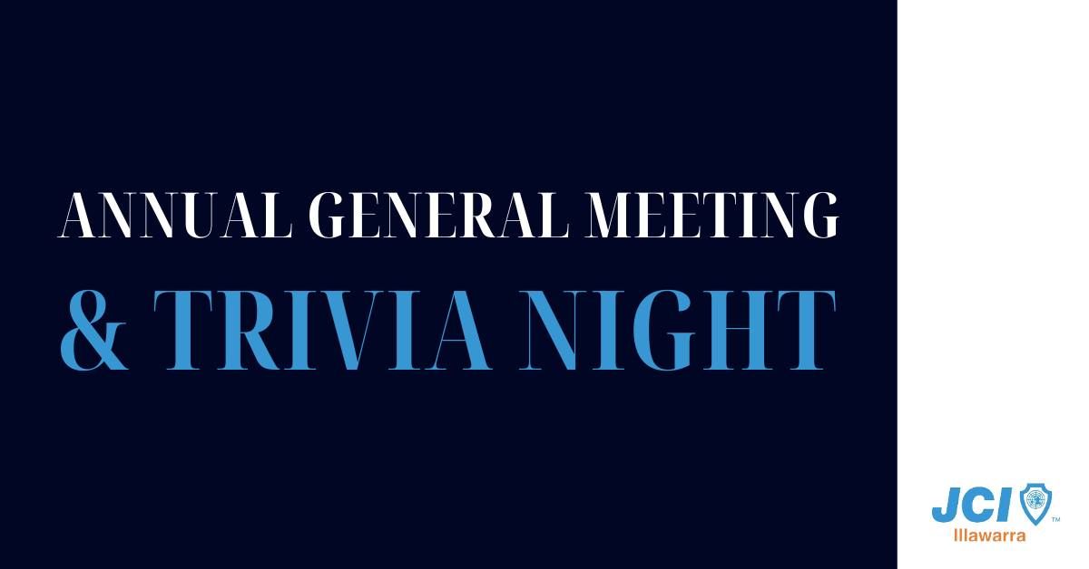 2024 AGM & Trivia Night