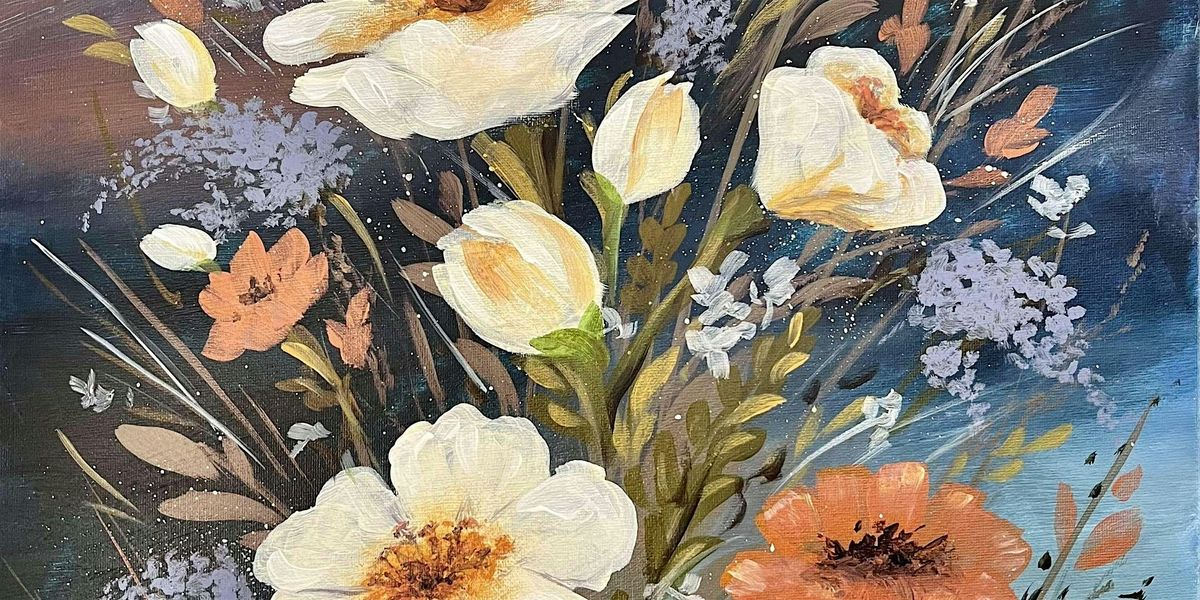 Spring Wildflowers  - Paint and Sip by Classpop!\u2122