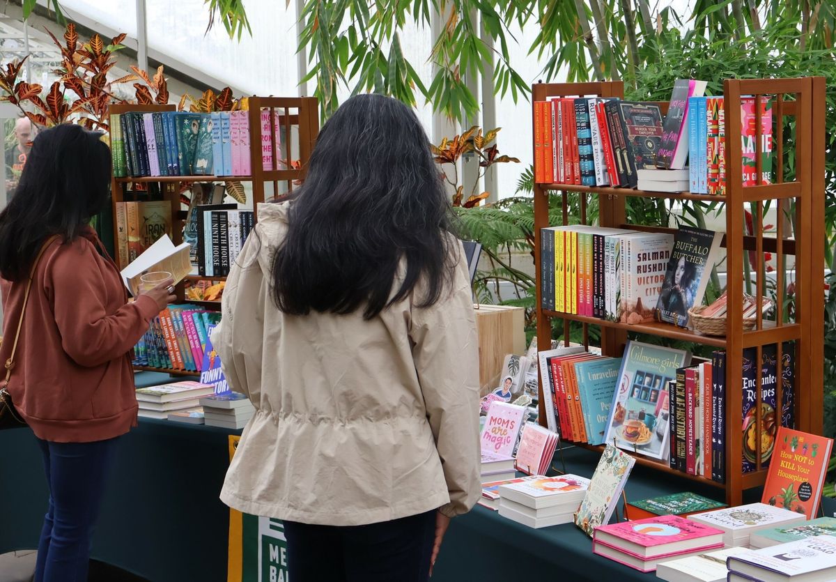 Boozy Book Fair at the Botanical Gardens
