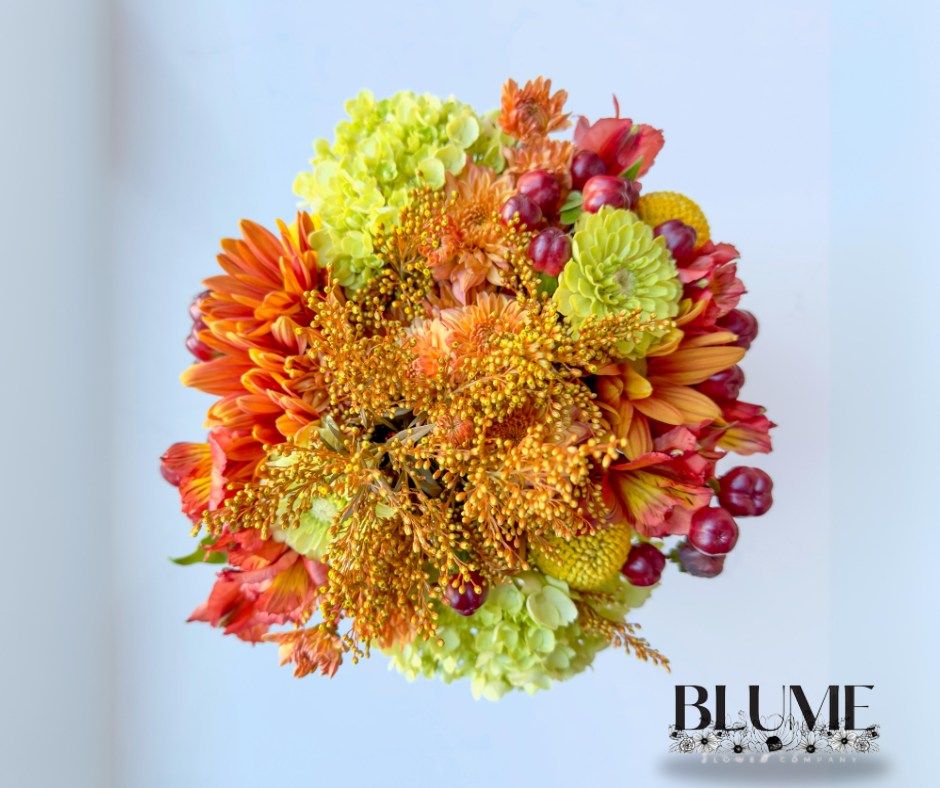 Autumn Floral Arrangement Class