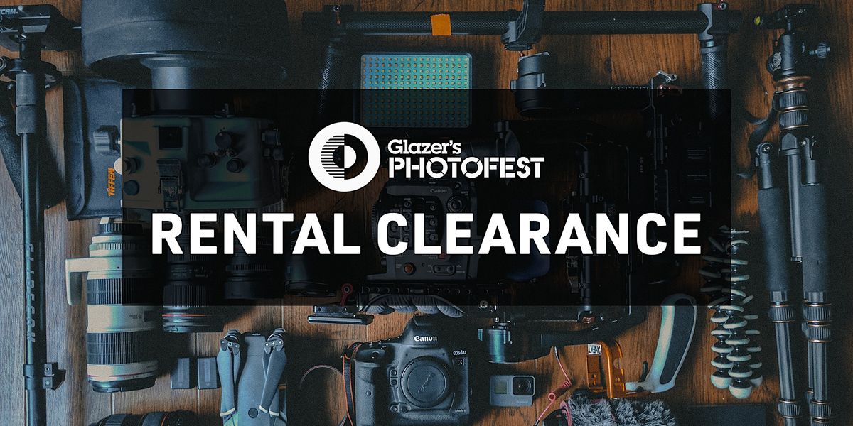 PhotoFest: Rental Clearance