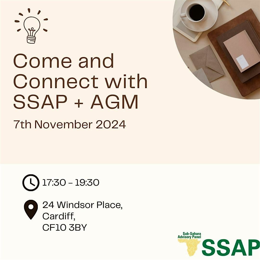 Come and Connect with SSAP + AGM