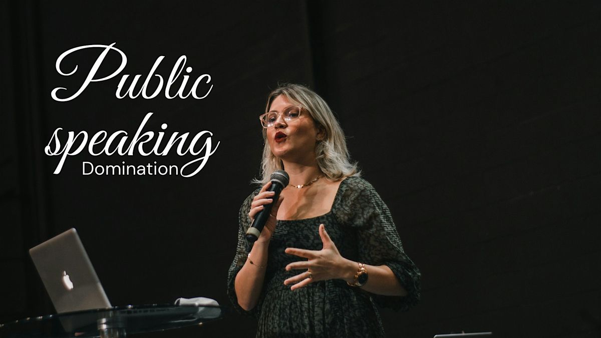 Master Public Speaking in Just 12 Weeks!