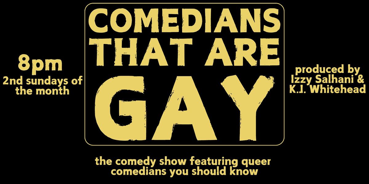 Comedians That Are Gay