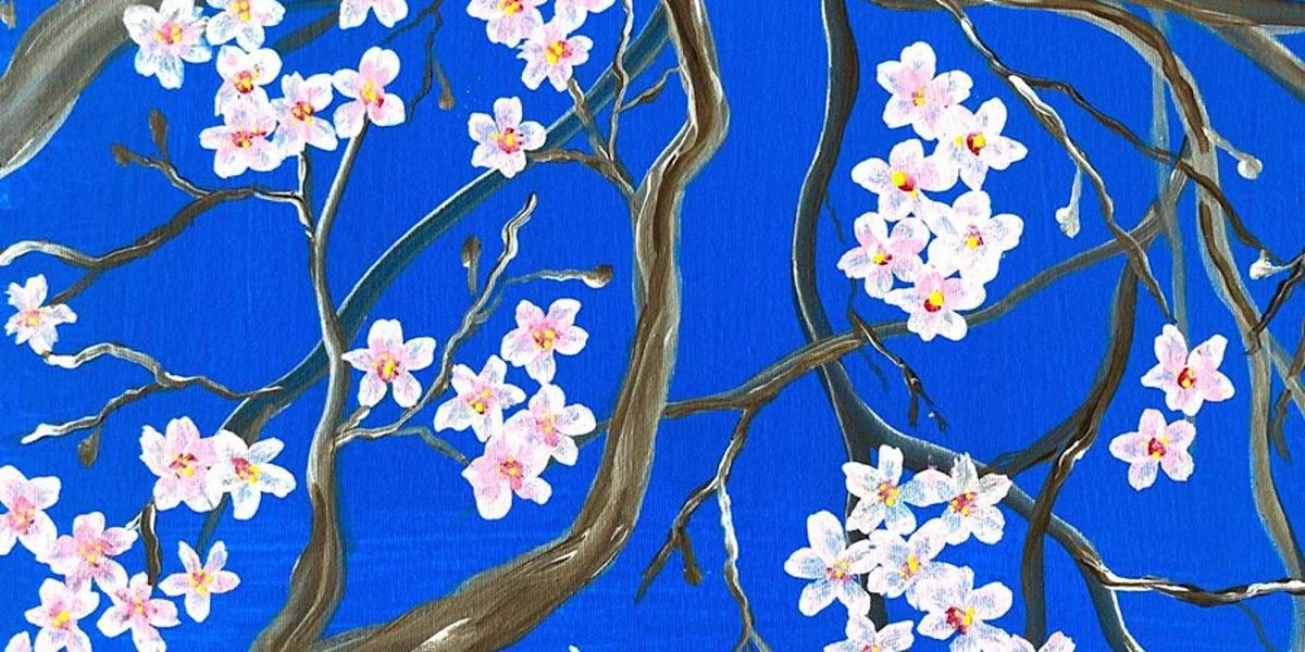 Beautiful Blooming Branches - Paint and Sip by Classpop!\u2122