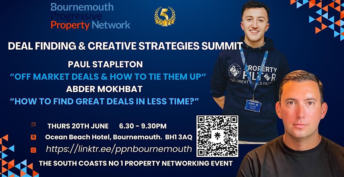 DEAL FINDING AND CREATIVE STRATEGIES SUMMIT
