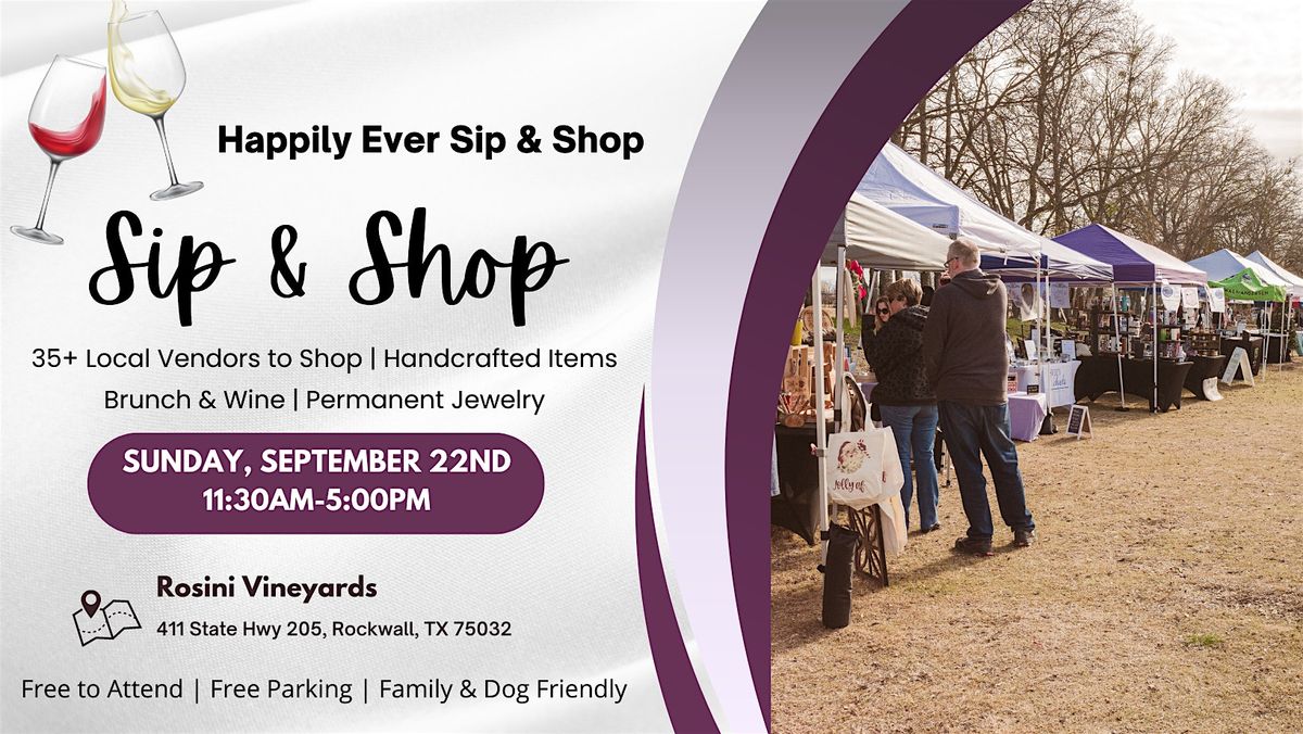 Rockwall Sip & Shop