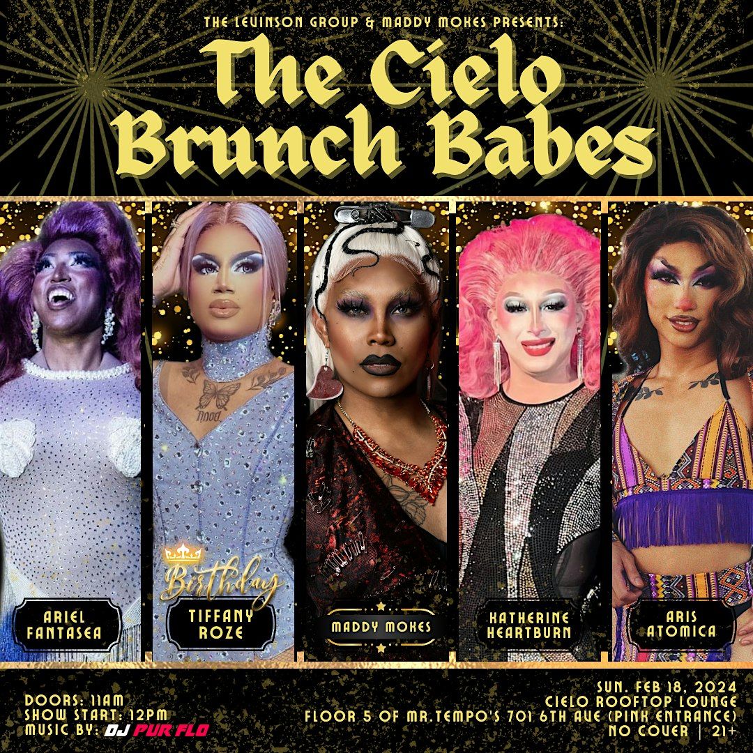 Downtown Rooftop Drag Brunch -The Cielo Brunch Babes