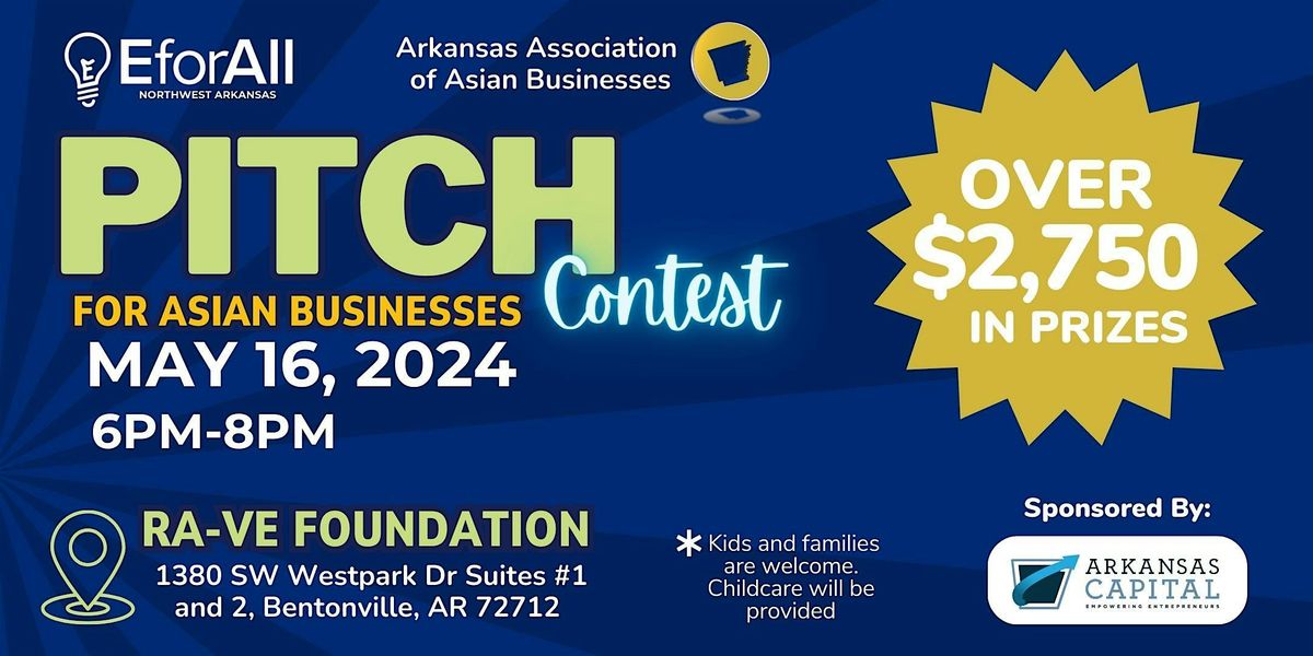 Pitch Contest for Asian Businesses