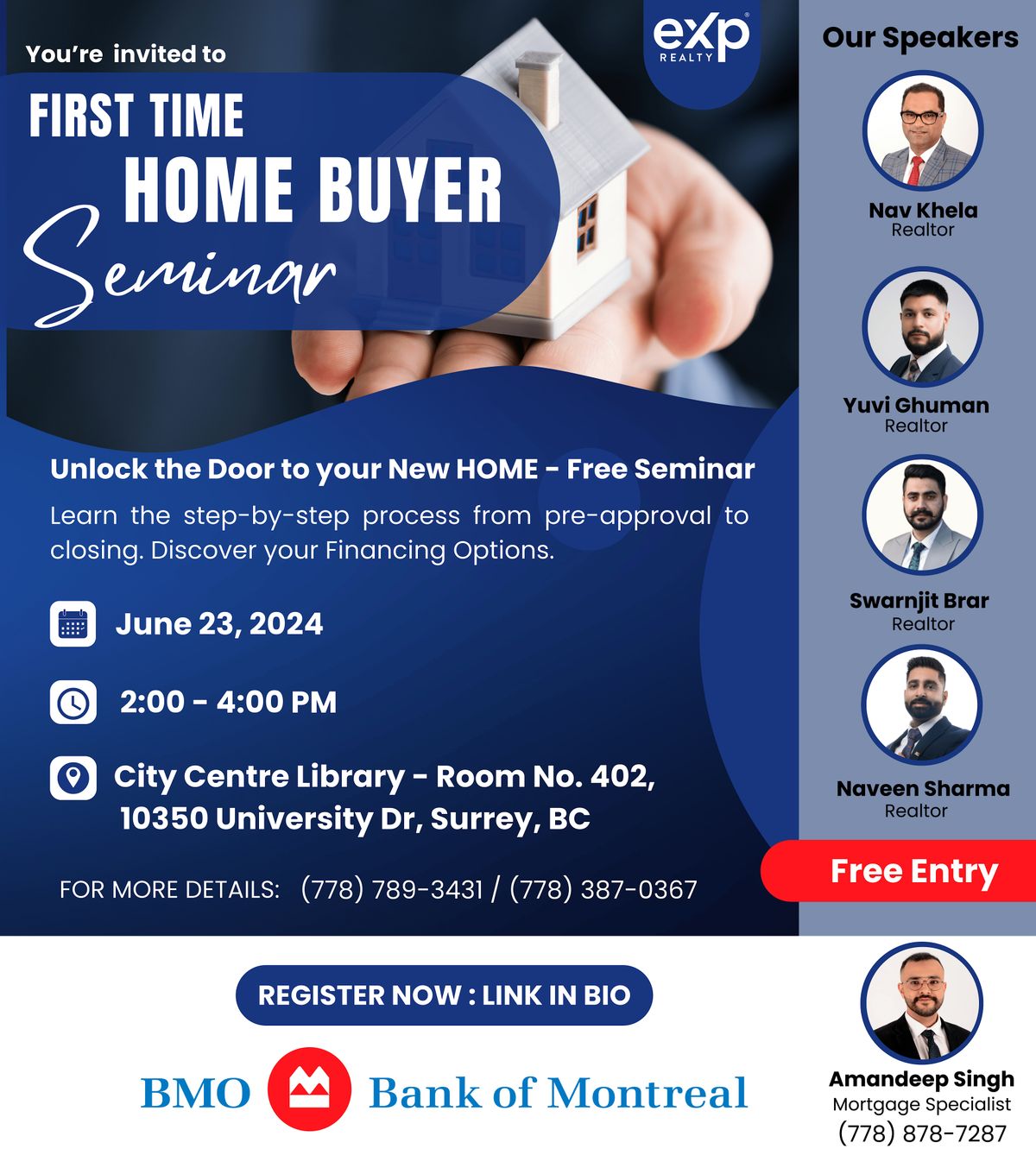 FIRST-TIME HOME BUYER (FREE SEMINAR)