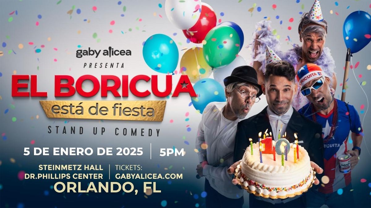 El Boricua Est\u00e1 de Fiesta- Orlando, FL