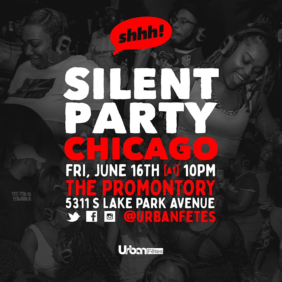 SILENT PARTY CHICAGO "SHAKE, BOUNCE, DROP, TWERK"