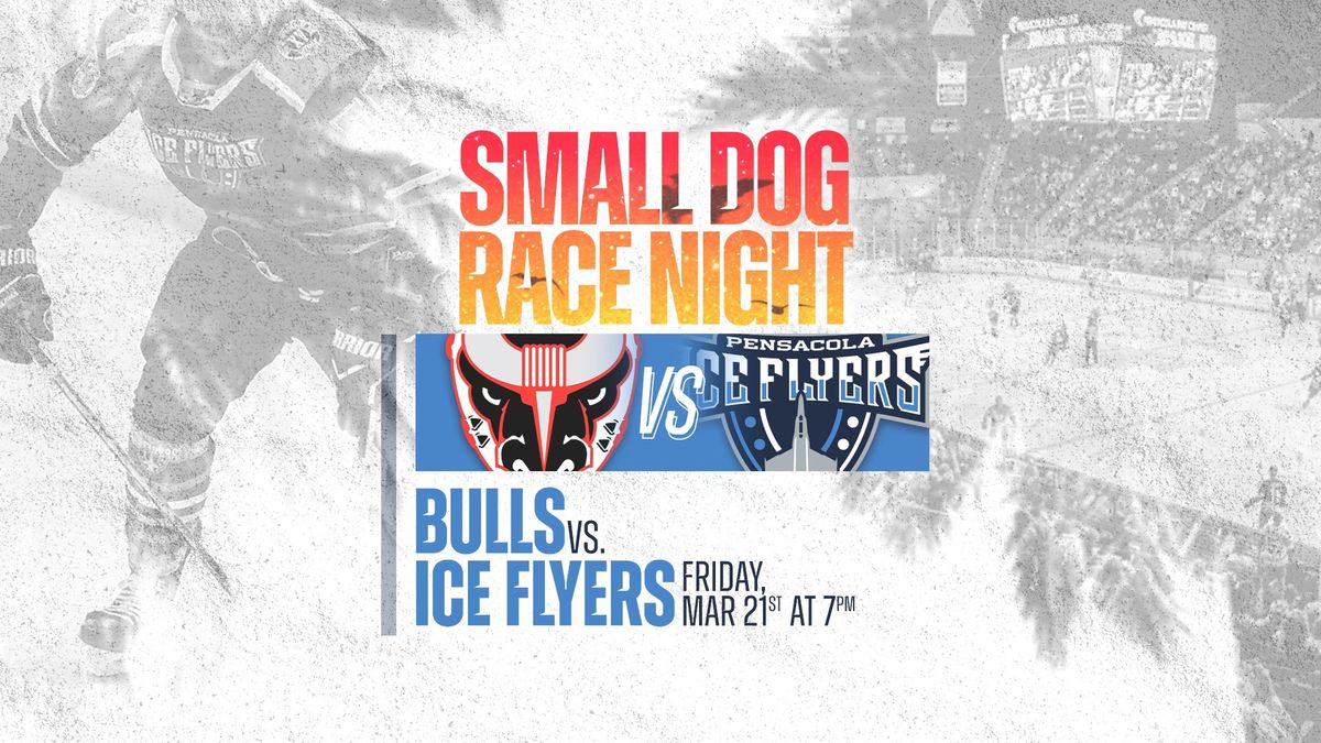 Small Dog Race Night: Ice Flyers vs Bulls