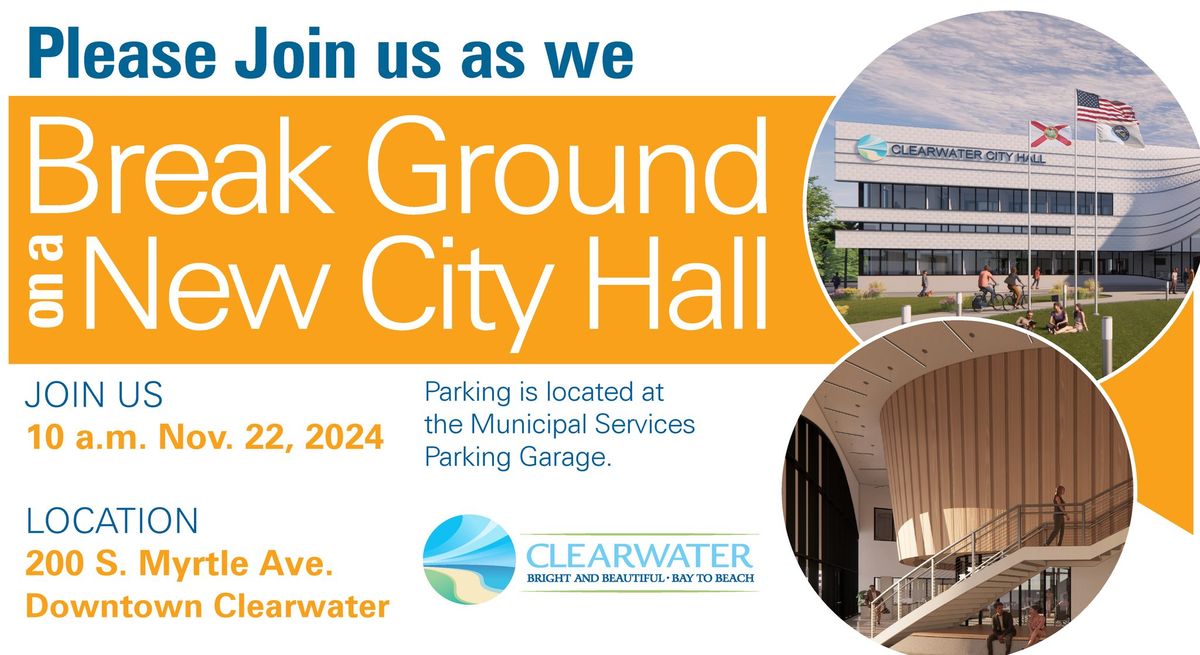 Clearwater New City Hall Groundbreaking