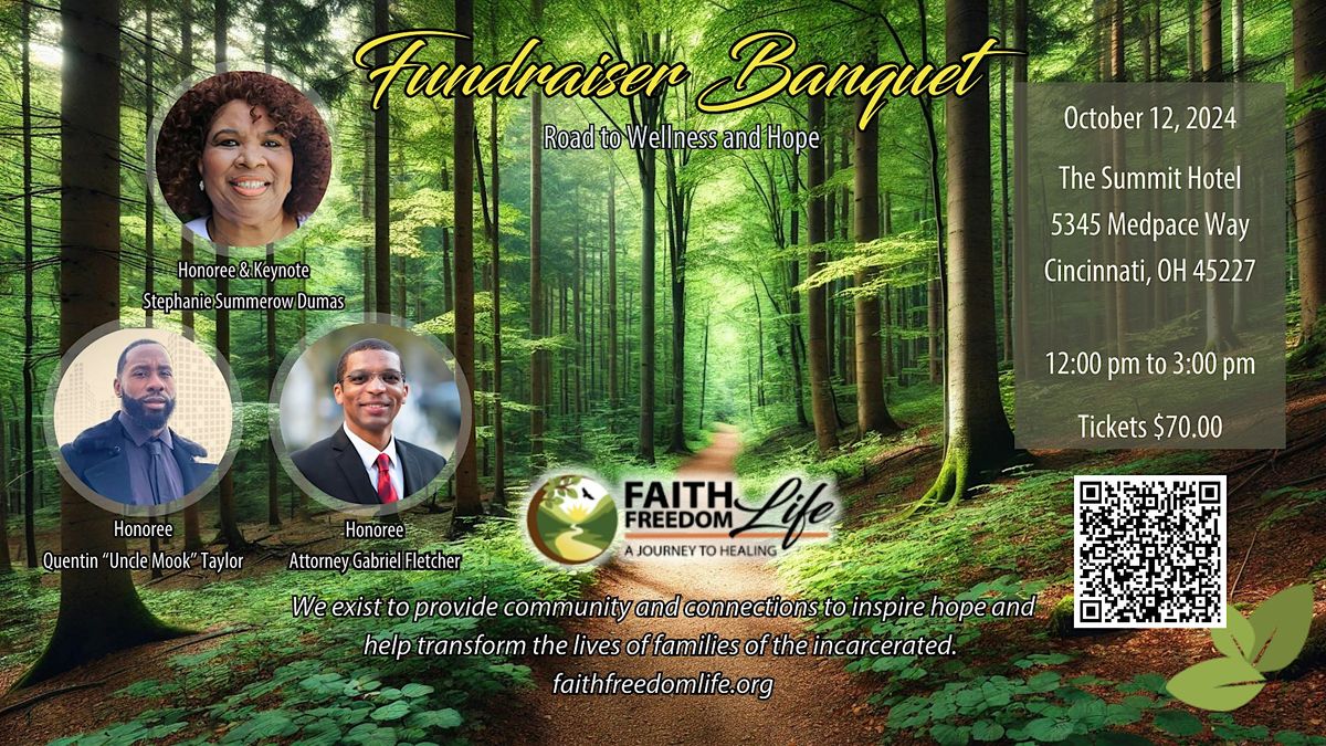 Annual Faith Freedom Life Fundraiser Banquet