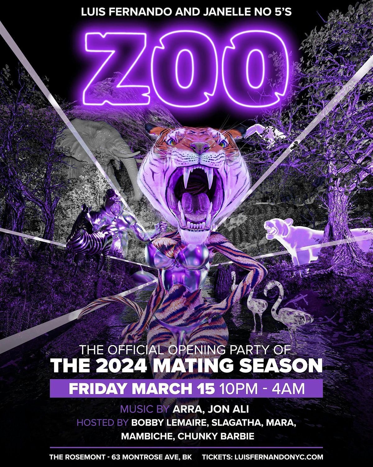 ZOO: THE OFFICIAL OPENING PARTY OF THE 2024 MATING SEASON