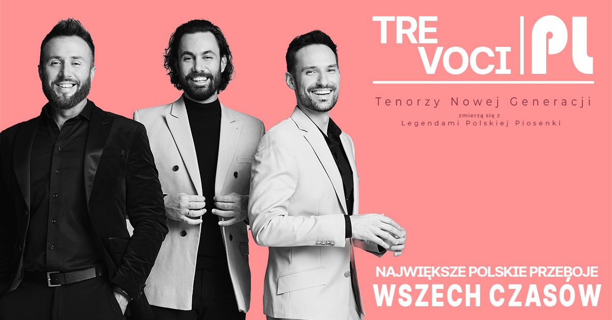 Koncert Tre Voci w Krakowie | Trasa TRE VOCI.PL