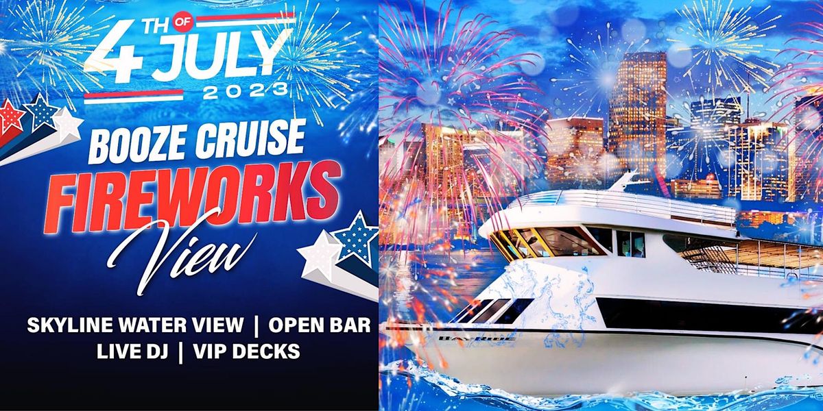 #1 Miami Booze Cruise - Booze Cruise in Miami | 4TH OF JULY WEEKEND 2023