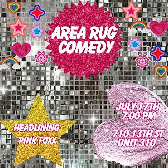 Area Rug Comedy Show and Art Market