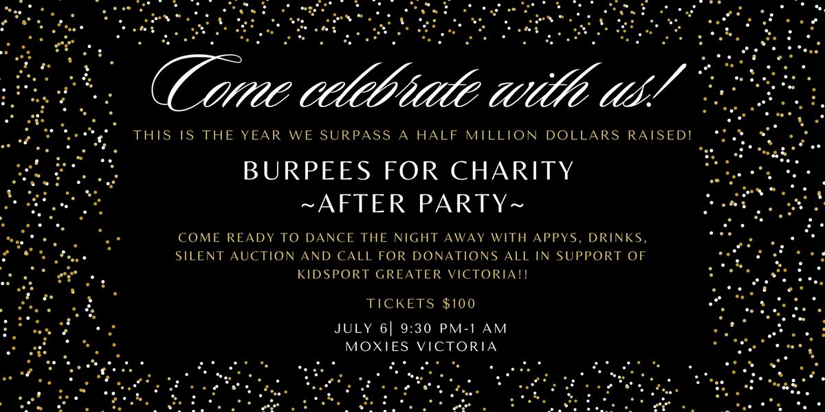 Burpees for Charity 2024 After Party