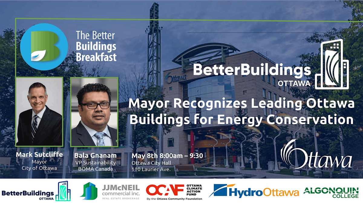 Mayor Recognizes Leading Ottawa Buildings for Energy Conservation