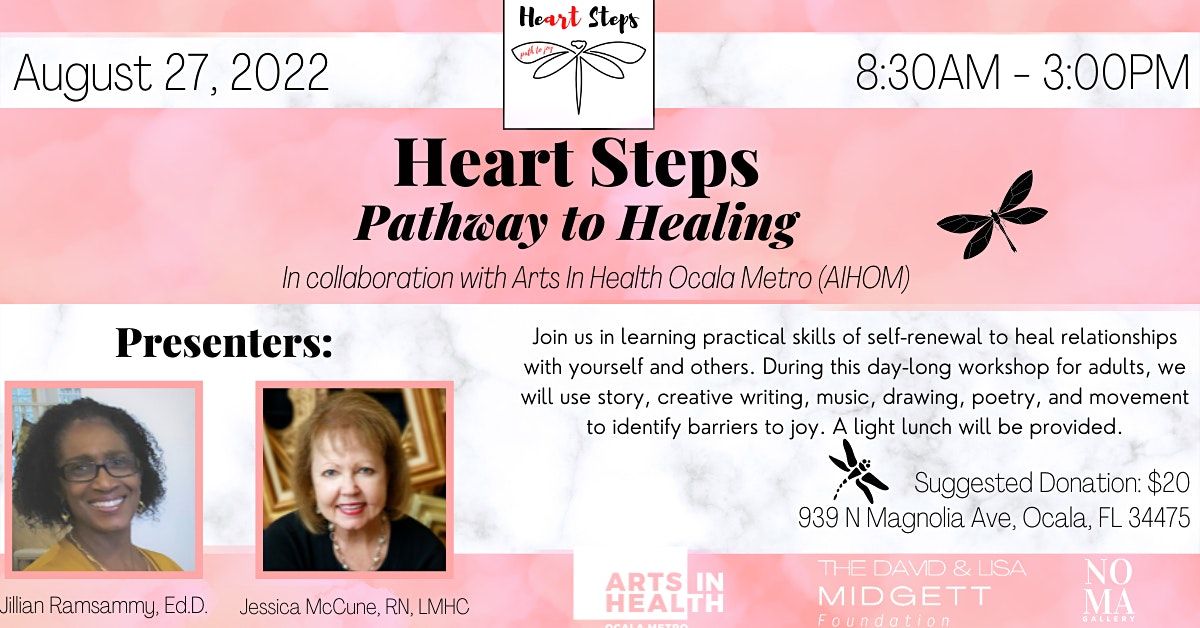 heART Steps Pathway to Healing: An Arts in Health Ocala Metro Event