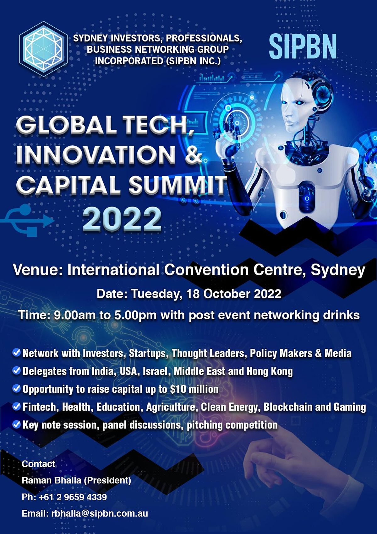 Global Tech, Innovation and Capital Summit 2022