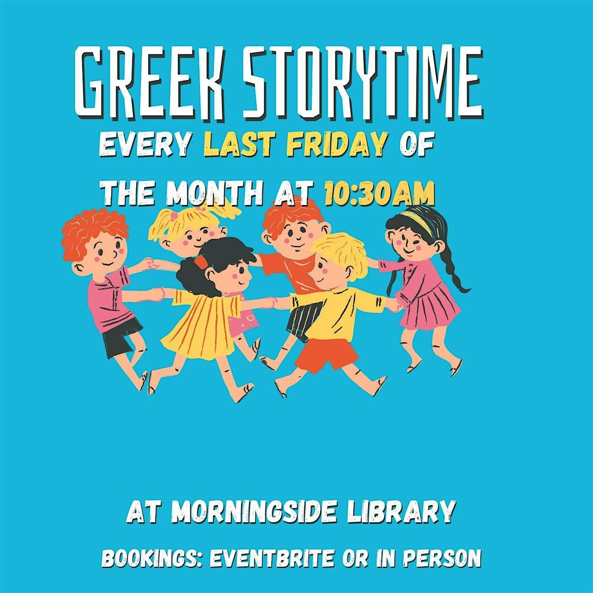 Morningside Library Greek Storytime