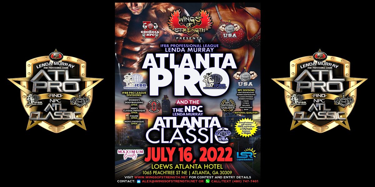 Wings of Strength & Lenda Murray Atlanta Pro & NPC Atlanta Classic!