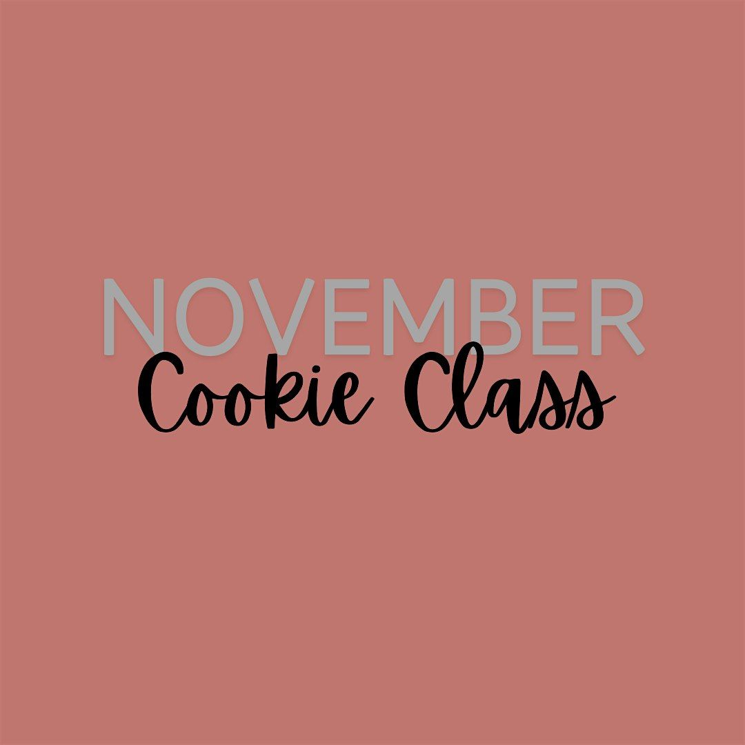 2 PM - November Sugar Cookie Decorating Class (Overland Park)