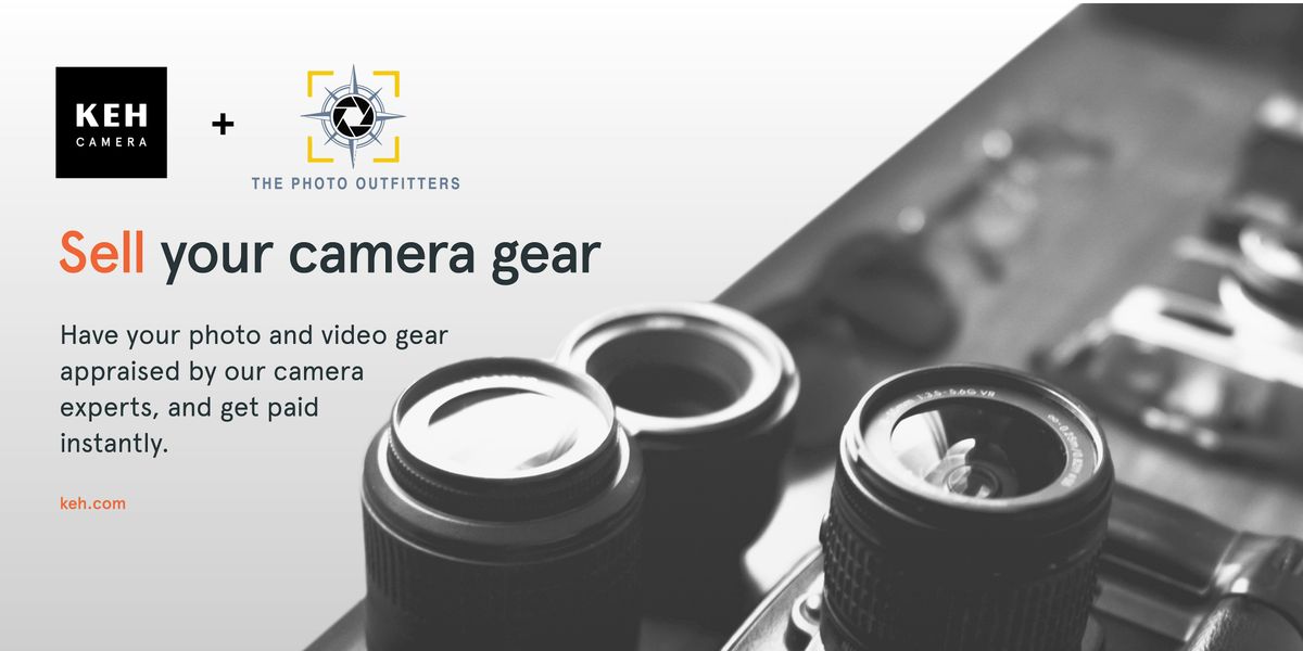 Sell your camera gear at The Photo Outfitters