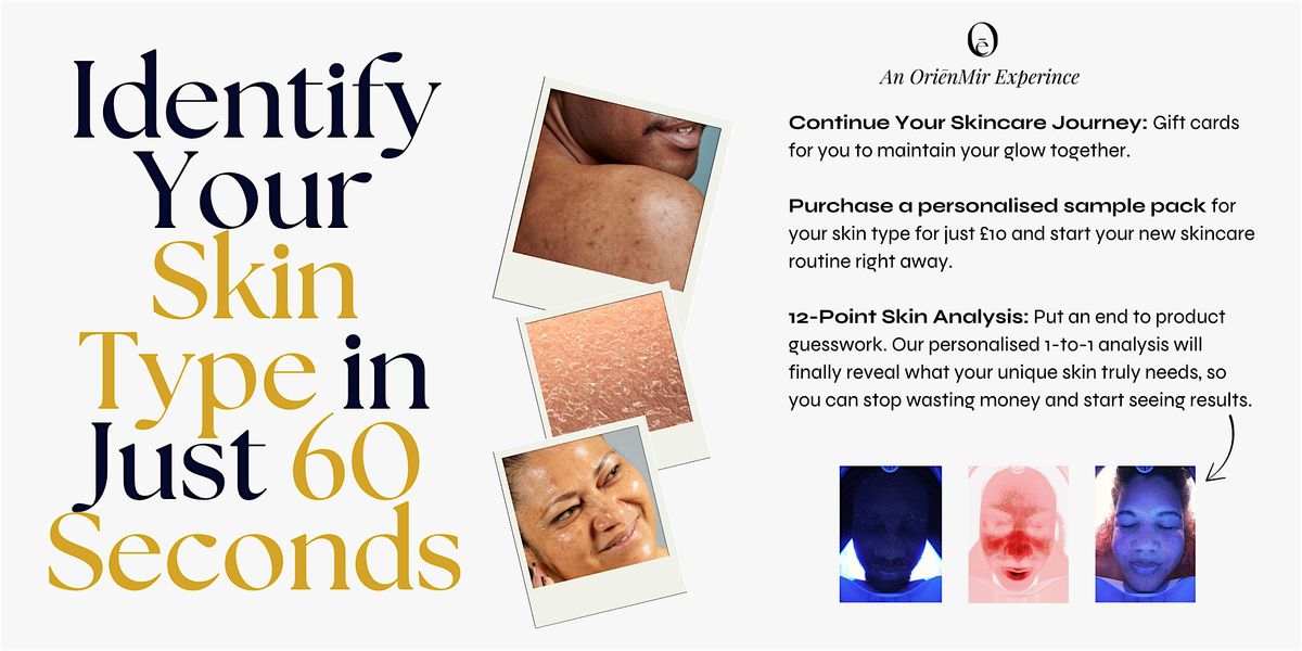 Discover Your Skin Type in 60 Seconds