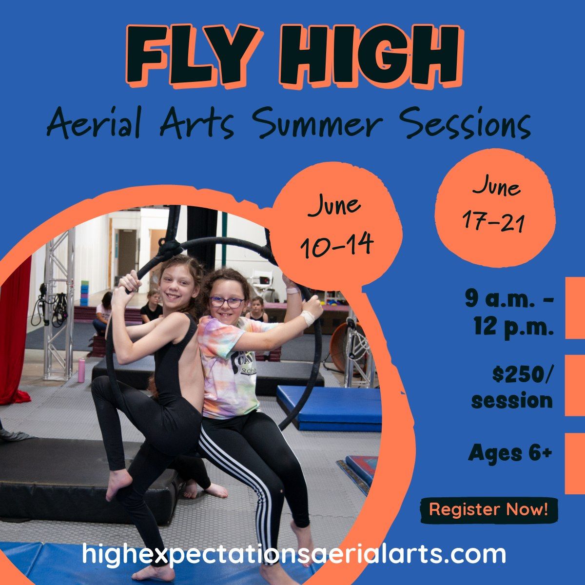 Fly High Aerial Arts Summer Session