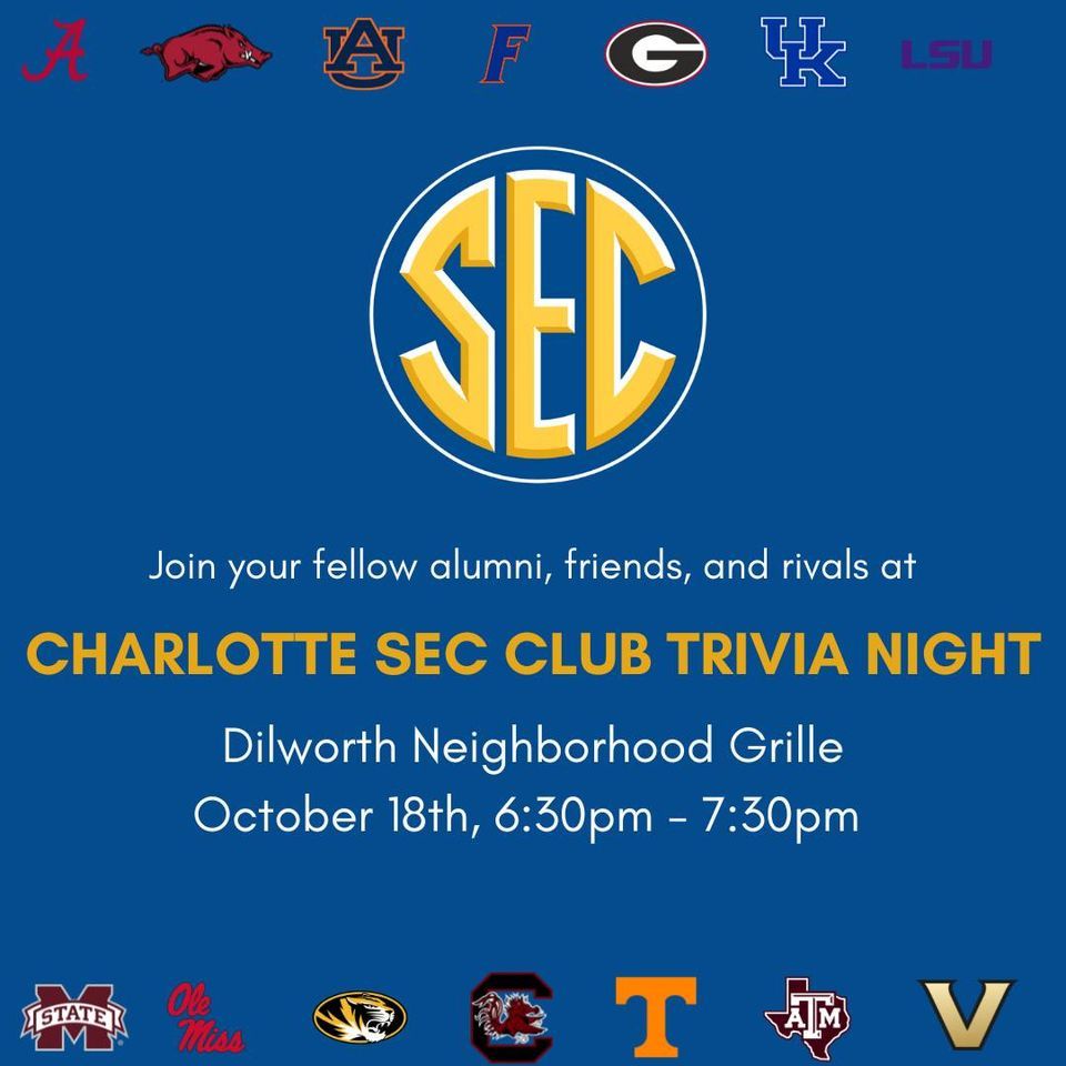 Charlotte SEC Club Trivia Night