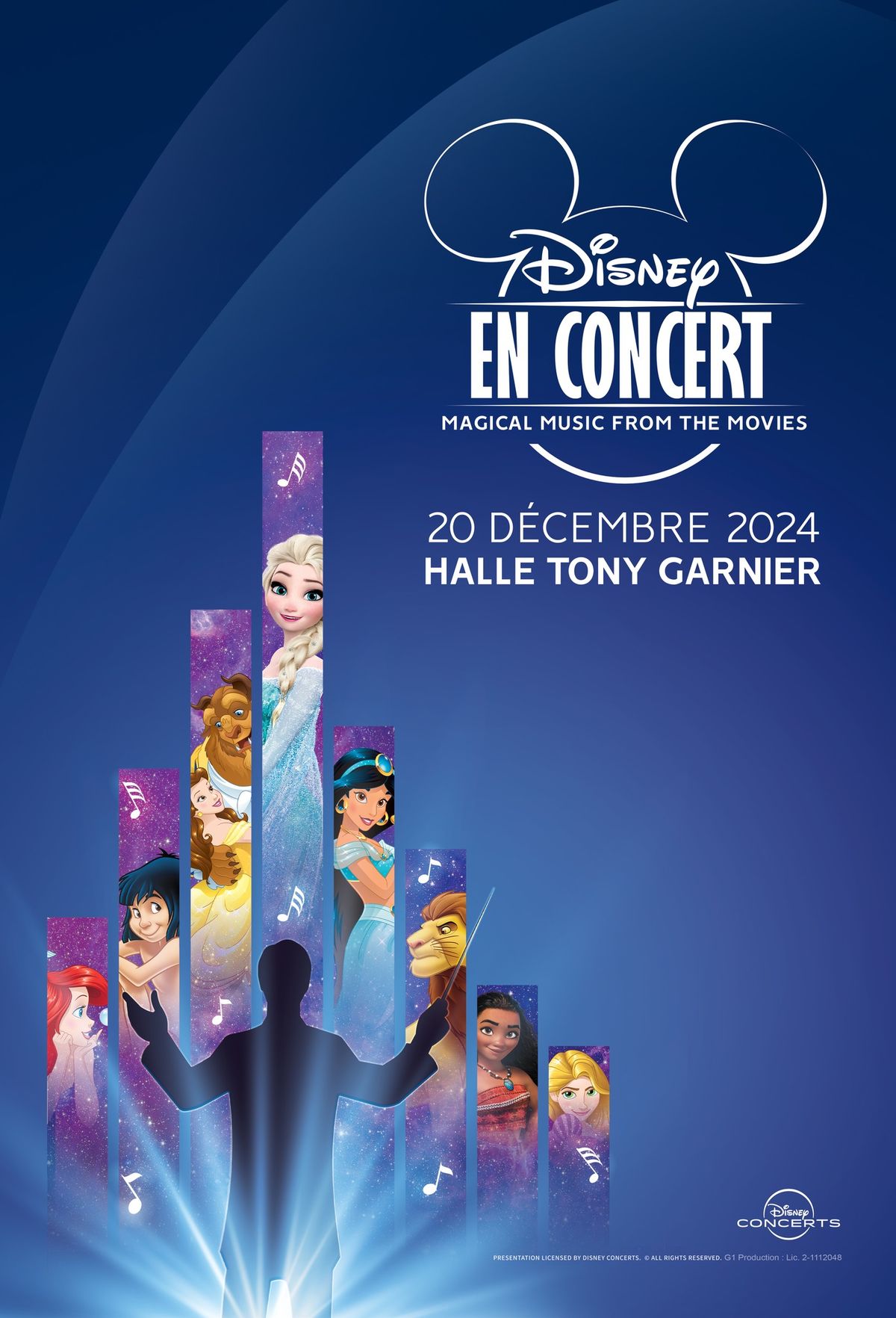 Disney en concert \u00e0 la Halle Tony Garnier