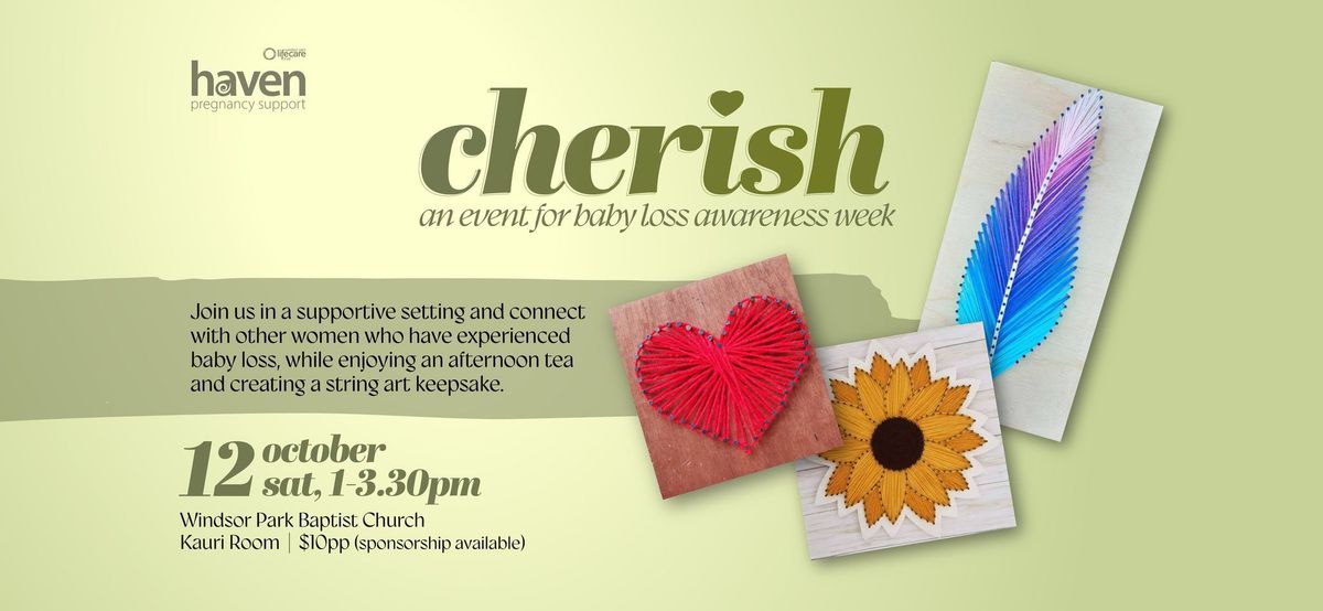 Cherish - An Event for Baby Loss Awareness Week