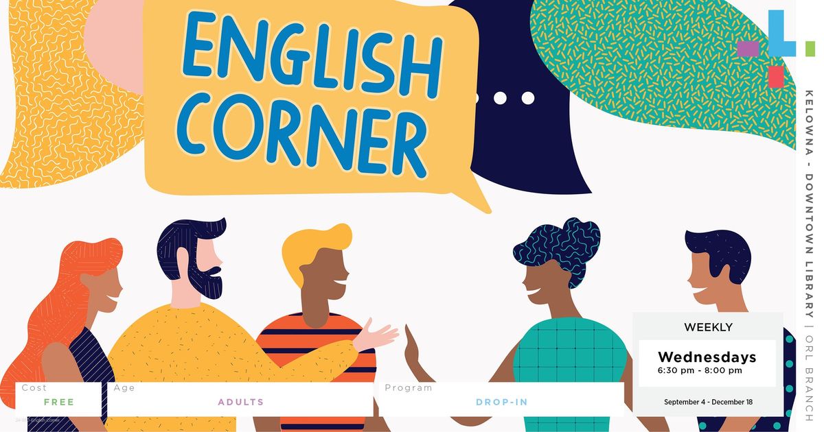 English Corner at the Downtown Branch