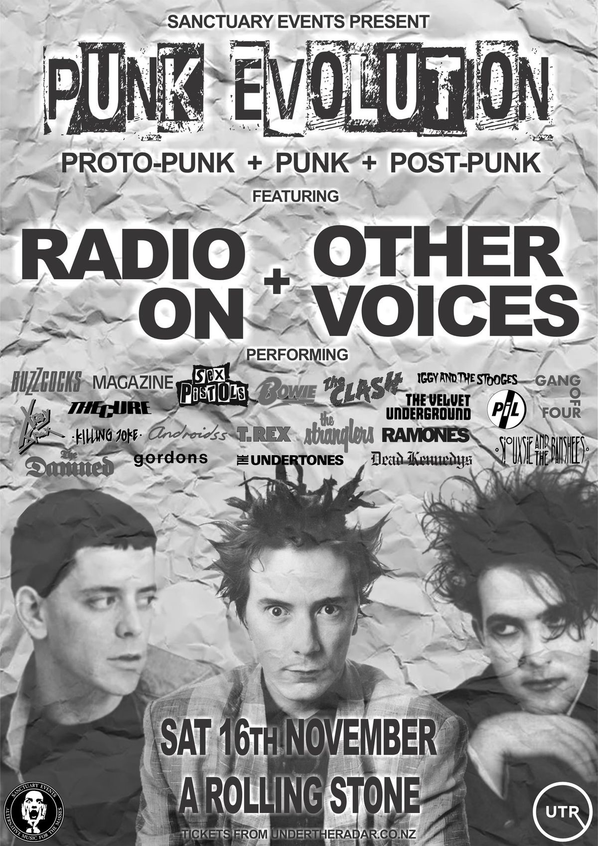 PUNK EVOLUTION featuring RADIO ON & OTHER VOICES