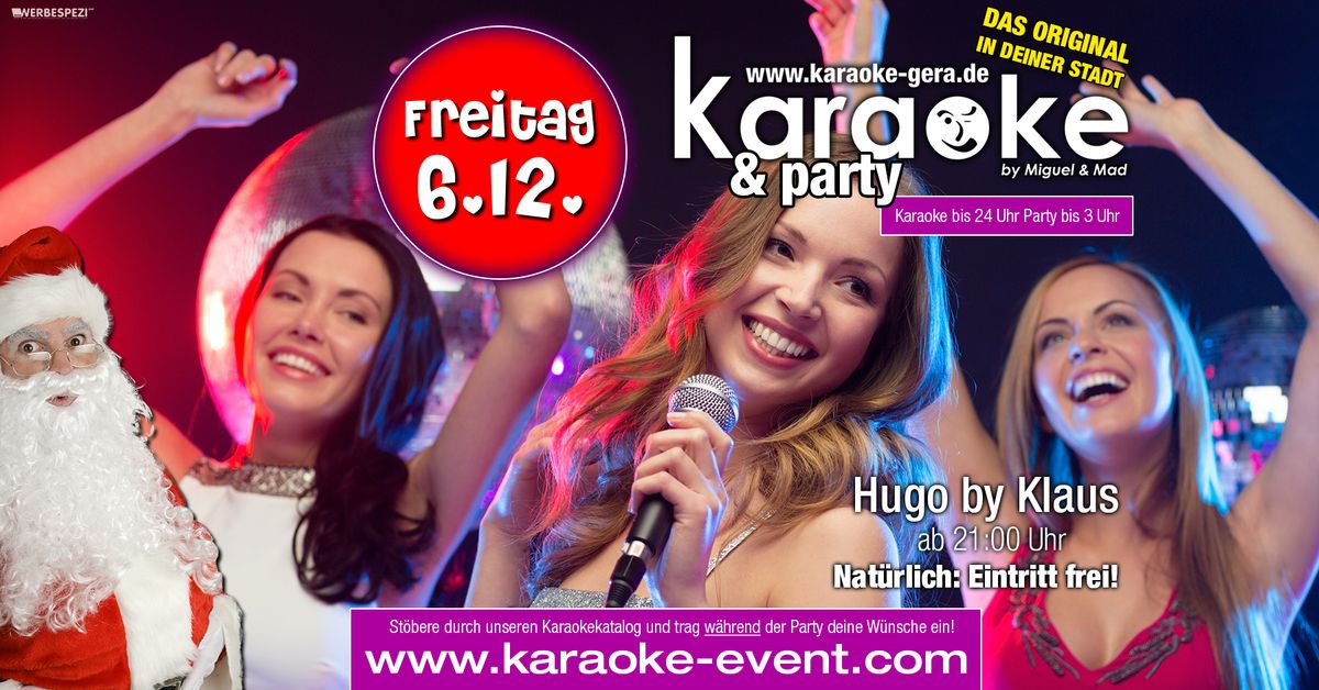 Karaoke im Hugo \/\/ Eintritt frei