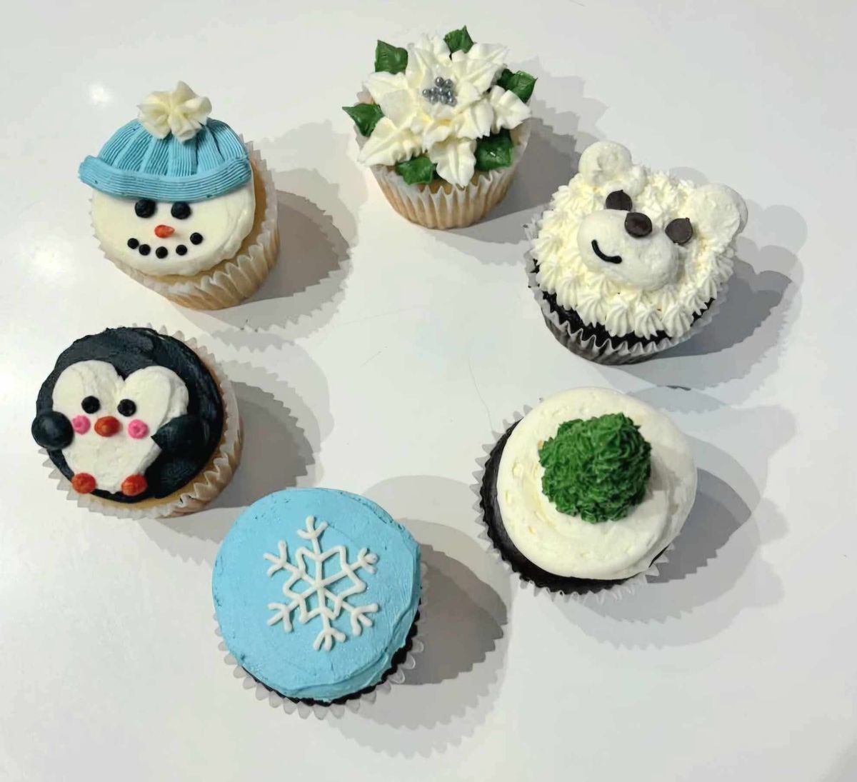 Winter Wonderland Cupcake Decorating Class