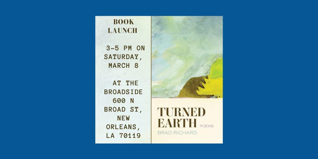 Turned Earth Book Launch with Brad Richard