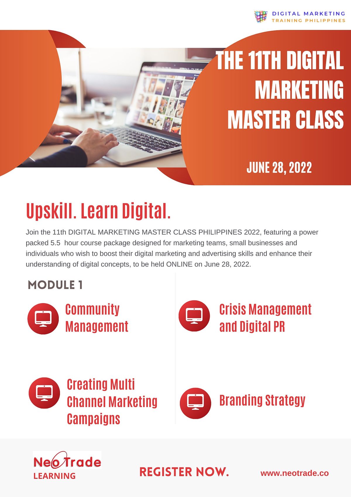 The 11th Digital Marketing Master Class 2022