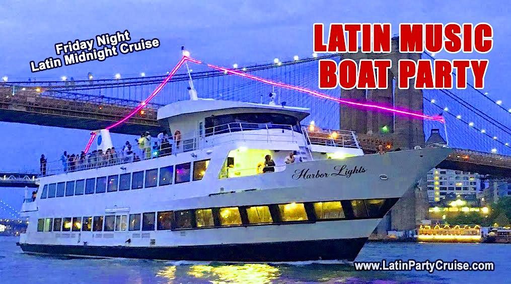 latin music boat party yacht cruise nyc