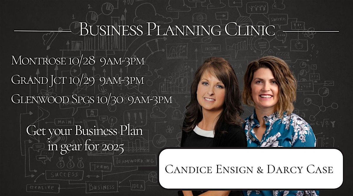 Montrose Business Planning Clinic 2024