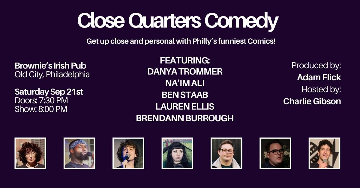 Close Quarters Comedy Showcase